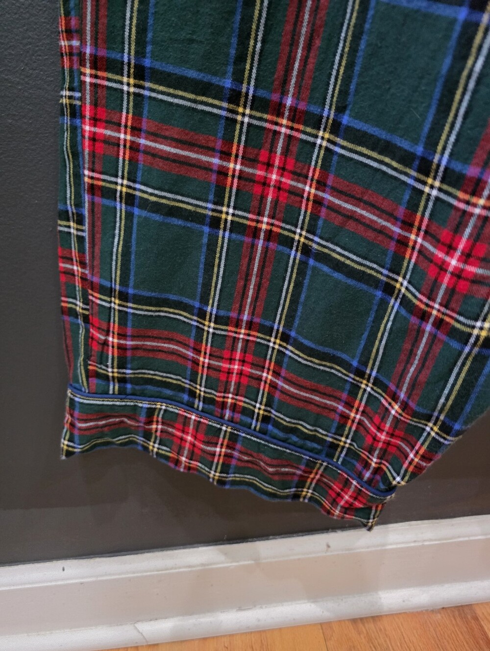 Petite Plume Women's Plaid Brushed Twill Pajama Set 1X Kensington Tartan - Picture 13 of 14